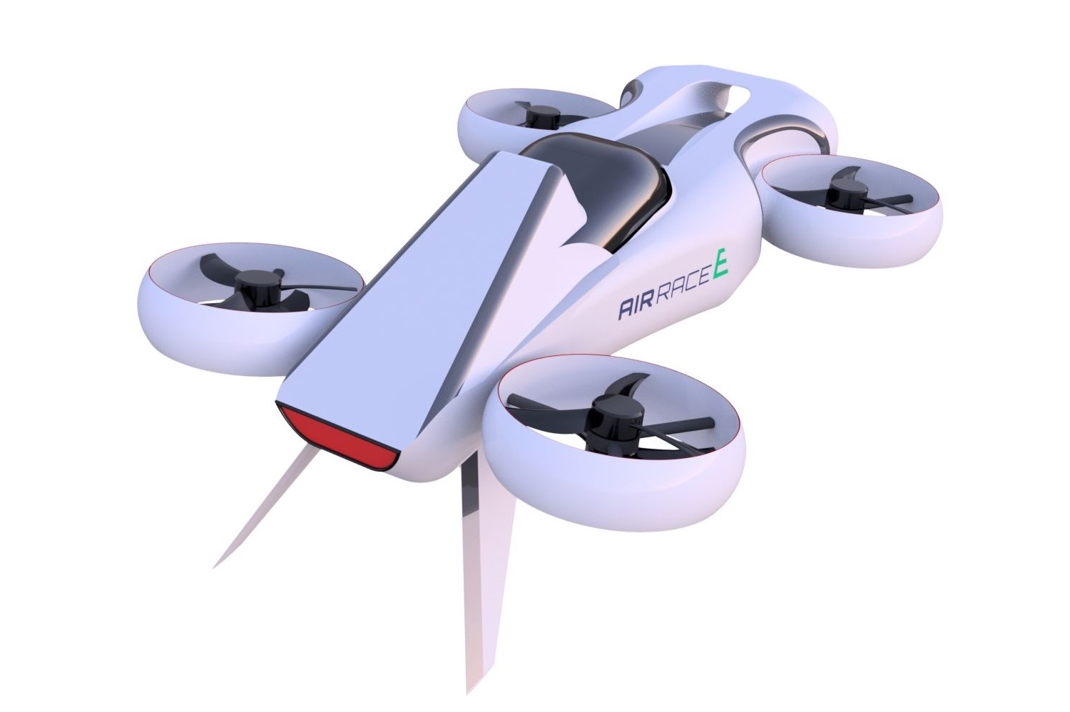 Air Race E artist’s rendering of a concept eVTOL Air Race E artist’s rendering of a concept eVTOL